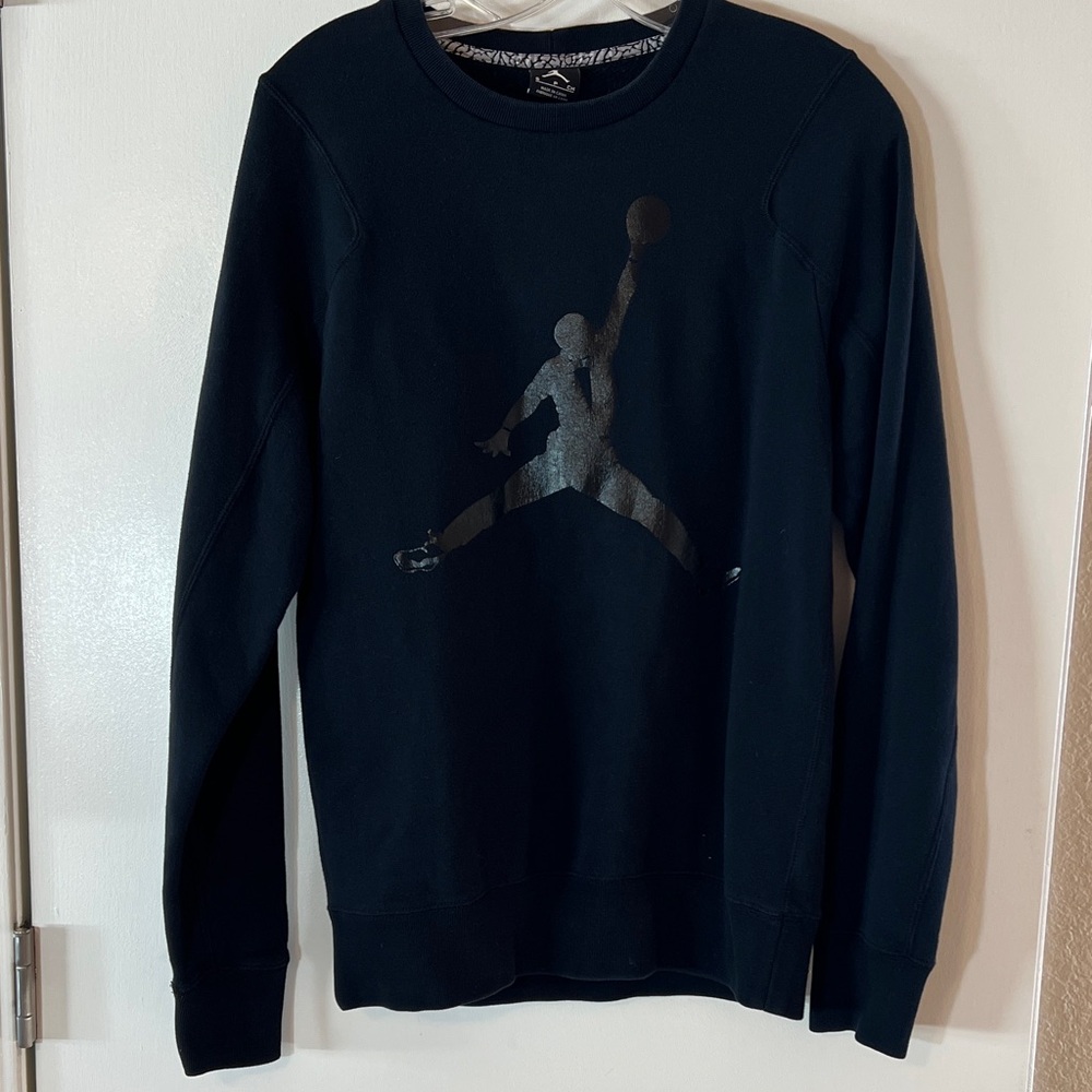 RARE Nike Air Jordan Xl Sweater Pullover Jumpman Iconic Graphic